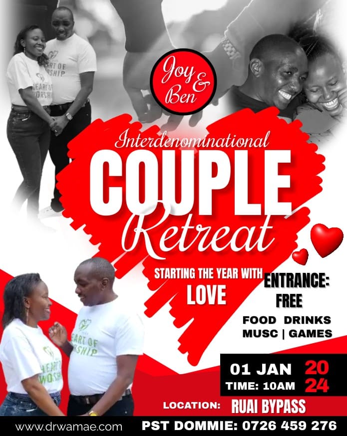 Services Apostle Wamae Couple Retreat Flyer